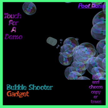 Second Life Marketplace Bubble Shooter
